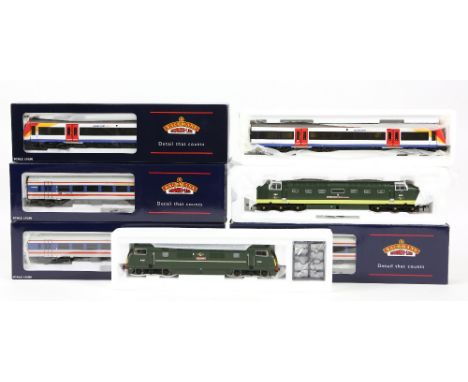 Bachmann 00 gauge 31-510 Class 159 Network South East 3-car set, 32-452 Turbo Star South West Trains 2-car set, 32-051 Class 
