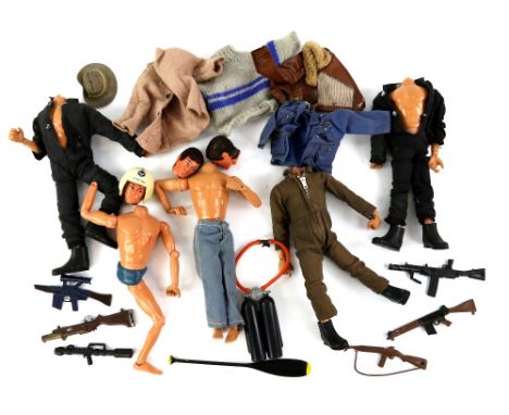Collection of CPG Products Corp 1978, Action Man figures, clothes and accessories