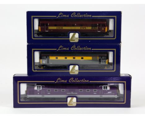 Three Lima Collection 00 gauge diesel locomotives, comprising L205260 limited edition 69/1200 'Gordon Highlander' Porterbrook