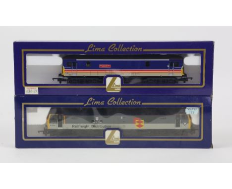 Two Lima Collection 00 gauge diesel locomotives, comprising L205016 'Battle of Britain 50th Anniversary' SWT 73109, and 20471