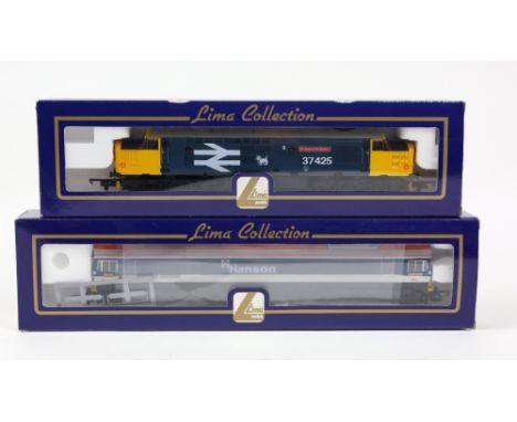 Two Lima Collection 00 gauge diesel locomotives, comprising L204665 Hanson 59103, and L204655 'Sir Robert McAlpine', 37425, (