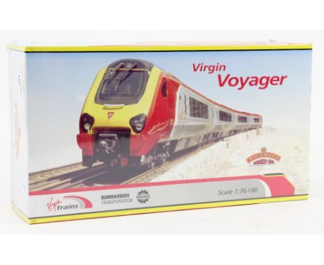 Bachmann 32600 00 gauge Virgin 'Maiden Voyager' Class 220 4 car DMU set, sealed and boxed,