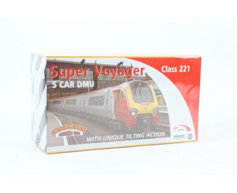Bachmann 32625 00 gauge Virgin Super Voyager Class 221 5 car DMU, sealed and boxed,
