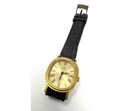 Vintage ladies Omega de ville wristwatch the watch is ticking 