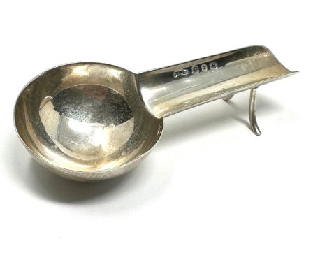 Antique Sterling Silver Cigar / pipe Holder Birmingham silver hallmarks 