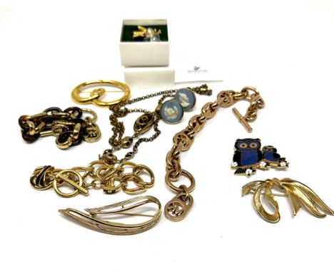 A Selection Of Ten Branded Jewellery Pieces Including Swarovski etc (312g) 