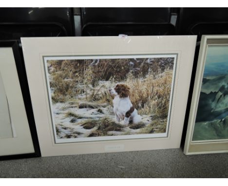 A print after Steven Townsend entitled Tribute to Dash 423/675 Stamped and Signed Limited run 