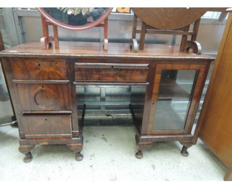 An early 20th Century sideboard/display cabinet