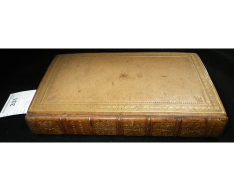 LT GENERAL SIR JOHN MOORE: 'A Narrative of the Campaign of the British Army in Spain', London 1809, leather bound