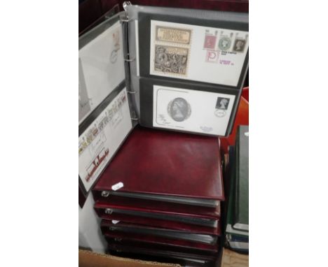 A LARGE COLLECTION OF FIRST DAY COVERS in albums