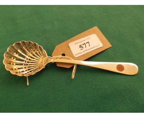 Silver sifter ladle (London 1895)