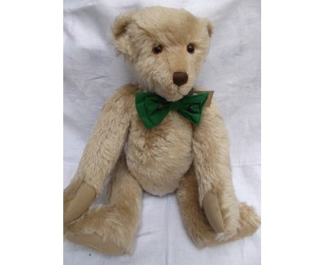 Deans limited edition Frank Webster mohair light brown mohair growler teddy bear (24" tall)