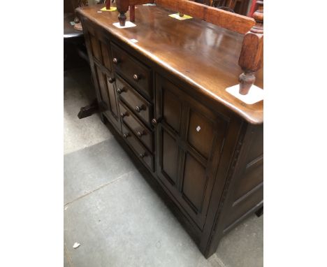 DARK ERCOL SIDEBOARD. L145CM