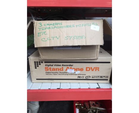 CCTV SYSTEM: CAMERA'S TV AND RECORDER