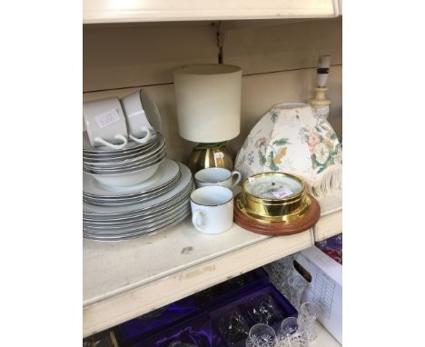 BAROMETER, PLATES, LAMPS        C3