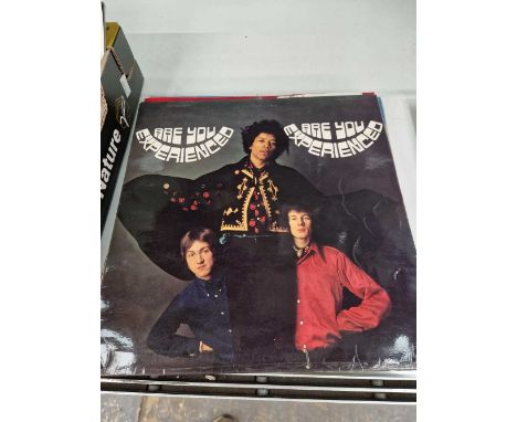 10 LP records and 3 12" singles to include Jimmy Hendrix, Motorhead, ACDC, Megadeth, Bob Dylan, annd Motley Cru 1989 Tour Pro