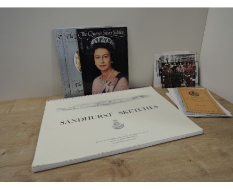 A volume, Sandhurst Sketches, Written by General Sir Cecil Blacker GCB OBE MC, Drawn by Joan Wanklyn, Published Privately, IS