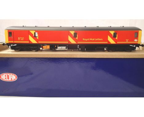 Heljan O gauge 8951, class 128, DPU 55993 Royal Mail Red Livery, near mint - excellent condition, boxed, with shipping carton