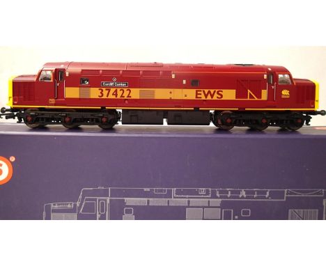 ViTrains class 37 diesel, 37422, Cardiff Castle, EWS Livery, excellent - near mint condition, wrong box, no paperwork. P&amp;