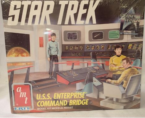 AMT plastic kit, USS Enterprise, Command Bridge, as new factory sealed. P&amp;P Group 1 (£14+VAT for the first lot and £1+VAT