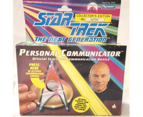 Star Trek Next Generation, personal communicator, lights and sound. Appears as new, boxed. P&amp;P Group 1 (£14+VAT for the f