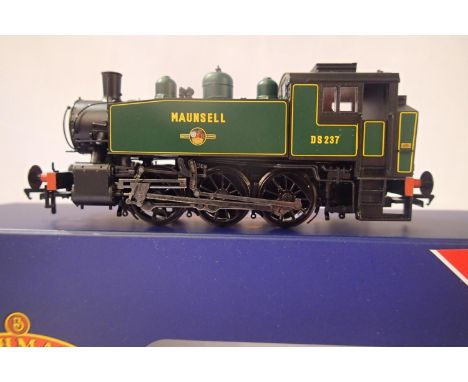 Bachmann/Model Rail, MR-110, USA class DS237, BR Malachite Green, Late Crest, Maunsell, in very near mint condition, storage 