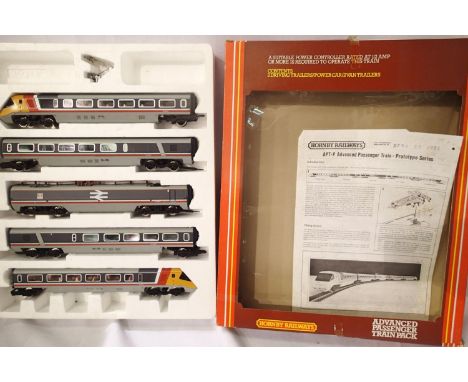 Hornby A.P.T set with pantograph, box with wear. P&amp;P Group 2 (£18+VAT for the first lot and £3+VAT for subsequent lots) 