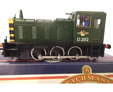 Bachmann 31-351 class 03 diesel, D2012, Green Late Crest, very good condition, missing one buffer, box with wear. P&amp;P Gro