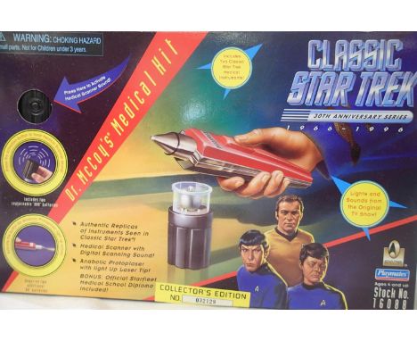 Star Trek Classic 30th Anniversary Dr McCoys Medical Hit, lights and sound. Appears as new, boxed. P&amp;P Group 1 (£14+VAT f