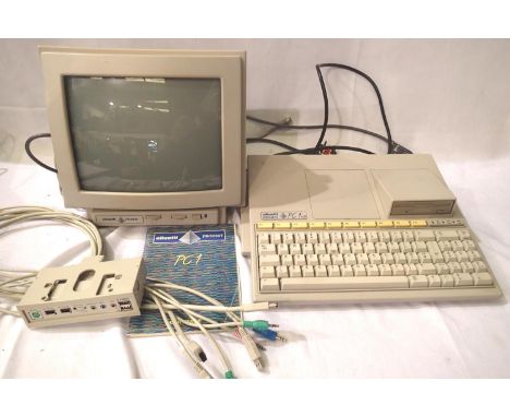 Olivetti Prodest PC IHD computer and monitor, complete with keyboard, leads and instruction manual. PP&P Group 3 (£25+VAT for