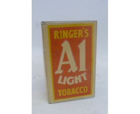  A Ringer's A1 Light Tobacco tin vesta case.