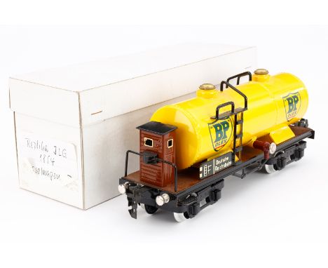 JLG BP Kesselwagen 1854, Spur 0, HL, mit BRH, LS, L 24, im Karton, Z 2