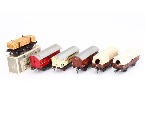 6 Fleischmann Wagen, Spur 0, Z 3