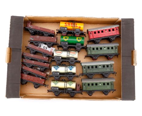 Konv. mit versch. Fleischmann Wagen, Spur 0, LS, Z 3
