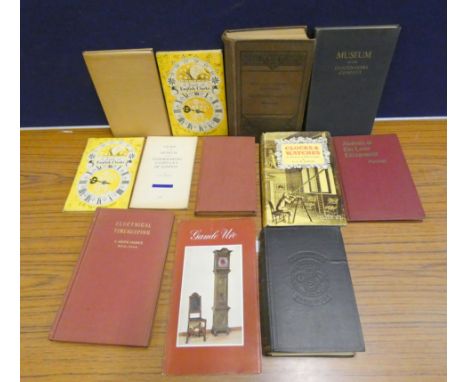 Clock &amp; Watch Making.&nbsp;&nbsp;12 various vols. 