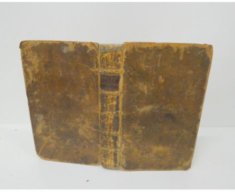 BROWN JOHN,&nbsp;MINISTER OF THE GOSPEL AT HADDINGTON.&nbsp; Sacred Tropology. Old calf, rubbed, manuscript annotations. 1st 