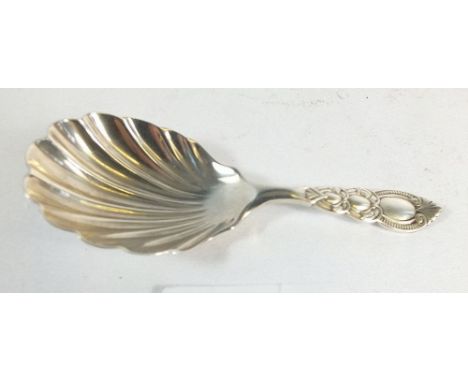 An Edwardian caddy spoon, London 1902, Josiah Williams &amp; Co (George Maudsley Jackson and David Landsborough Fullerton) 14