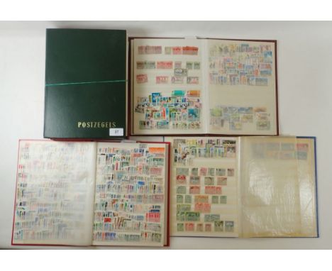 British Commonwealth: 6 stock-books of mint &amp; used defin &amp; commem stamps, mostly QEII post independence from A-Z. Inc