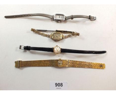A Radley watch, Rotary watch and two other watches 