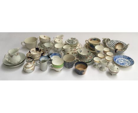 A collection of teawares and other ceramics to include Copeland Spode 'Mandarin'; Masons Regency; Coalport; Addersley; Hammer