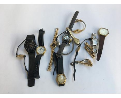 A mixed lot of gent's and ladies watches to include Accurist, Timex, Limit, Royce, Astral, etc 