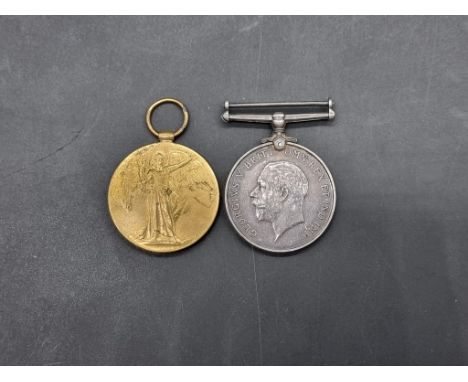 Medals: a World War I pair to T-206169 Pte T Woollard, The Queen's R., comprising: War Medal and Victory Medal.&nbsp; 
