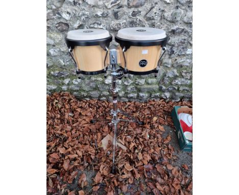 A pair of Meinl bongo drums.&nbsp;