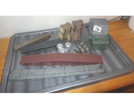 Corgi 1:50 scale mixed job lot of accessories, loads. P&amp;P Group 2 (£18+VAT for the first lot and £2+VAT for subsequent lo