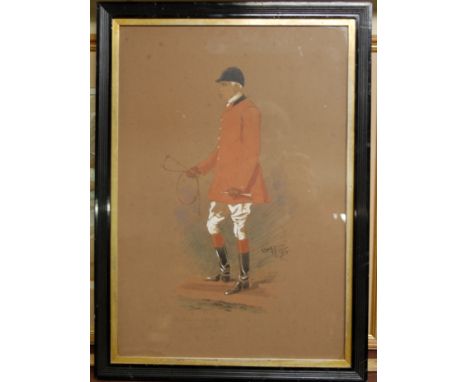 Henry Alken - set of four hunting prints together with other hunt related prints