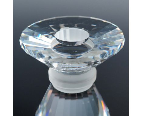This retired Swarovski candleholder is crafted in faceted clear crystal and belongs to the, Our Candleholders theme group. Th