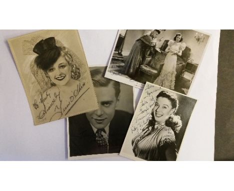 ENTERTAINMENT, signed photos (mainly 6 x 8), promotional p/cs, programmes, album pages etc., inc. Norma Vaughan, Tommy Traffo