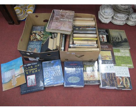 Chichester Excavations [Alec Dawn], five vols, Encyclopedia of World History, European Architecture and other related books:-