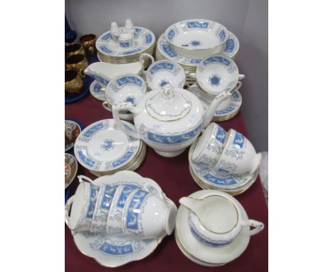 Coalport 'Revelry' Table Ware, of approximately sixty pieces, including teapot.