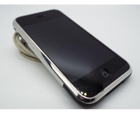A first generation Apple iPhone, model A1203, 8GB.